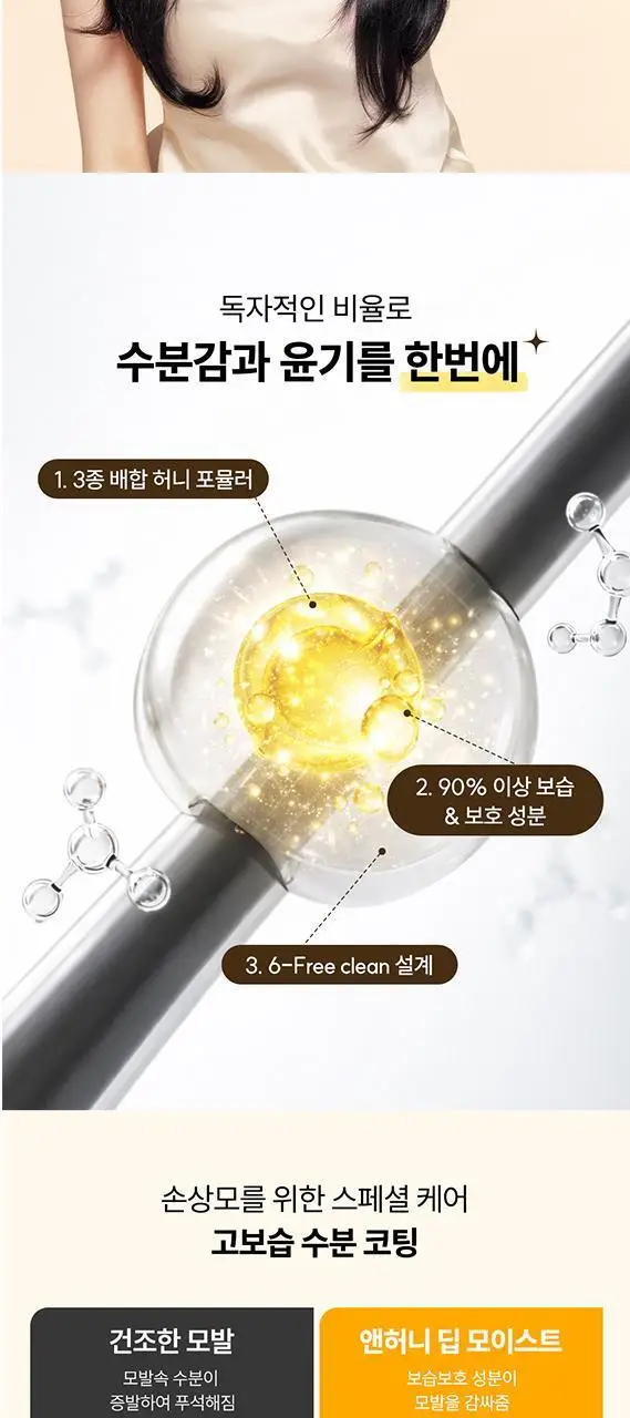 [백지헌PICK] 앤허니 모이스트 트리트먼트 445g 2종 택1(딥,멜티) 상세페이지 5